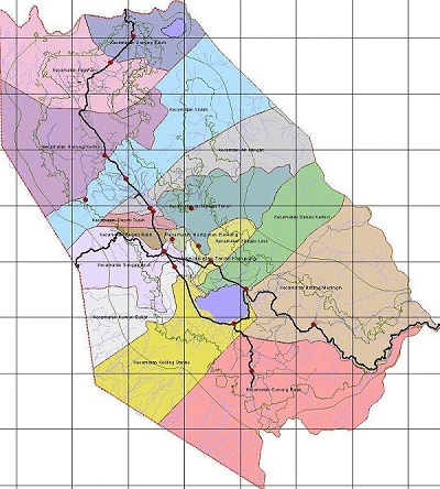 Peta Kota Sungai Penuh